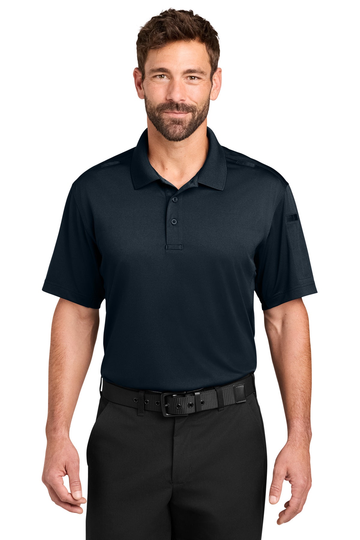 CornerStone Workwear Pro Tactical Polo CS452 - Dark Navy - front