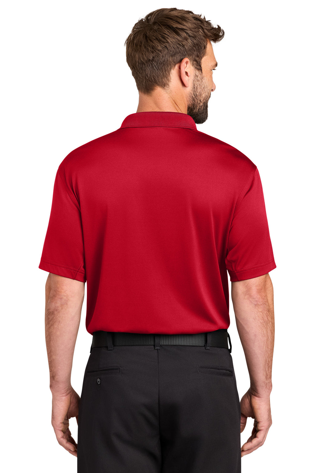 CornerStone Workwear Pro Tactical Polo CS452 - Red - back