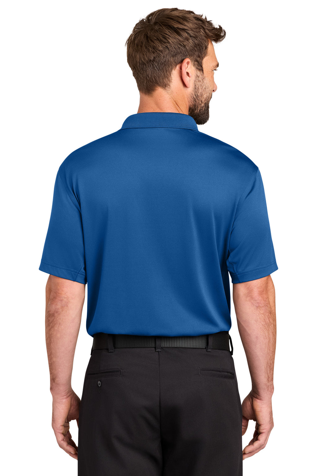 CornerStone Workwear Pro Tactical Polo CS452 - Royal - back