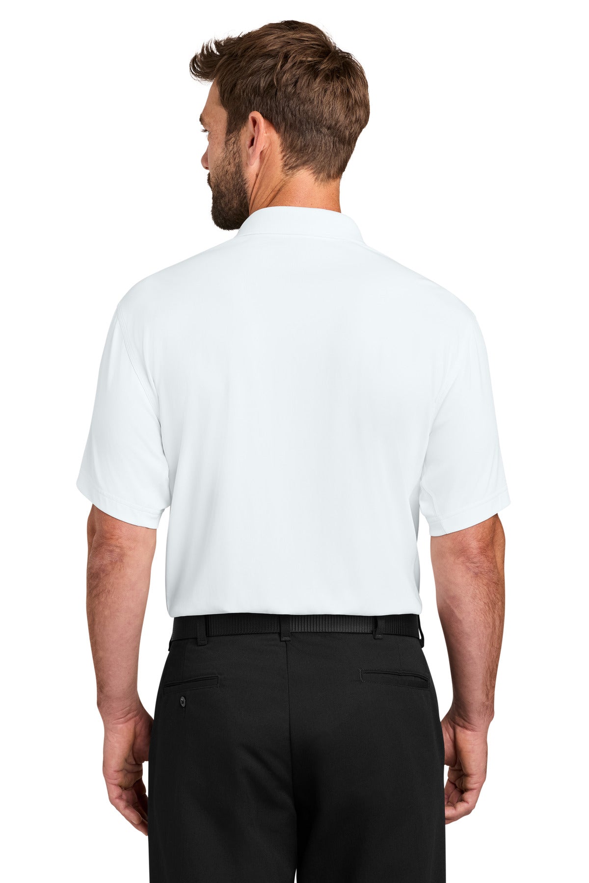 CornerStone Workwear Pro Tactical Polo CS452 - White - back