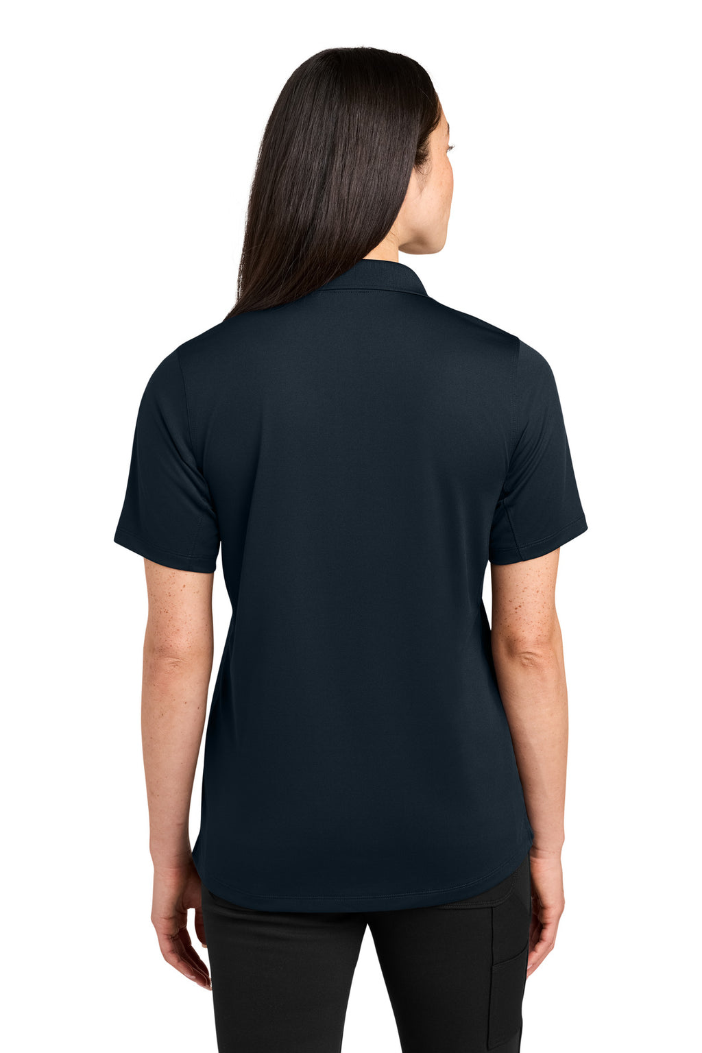 CornerStone Women's Workwear Pro Tactical Polo CS453 - Dark Navy - back