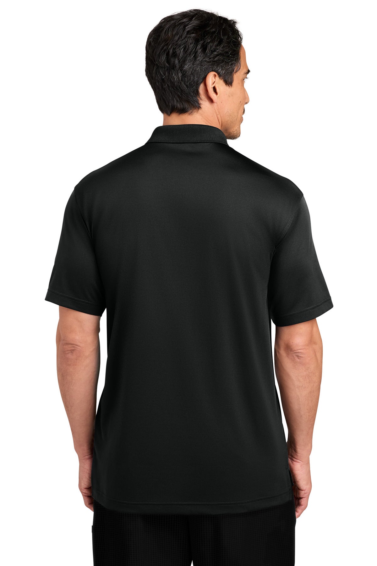 CornerStone Workwear Pro Gripper Polo CS454 - Black - back