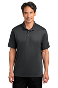 CornerStone Workwear Pro Gripper Polo CS454 - Echo Steel - front