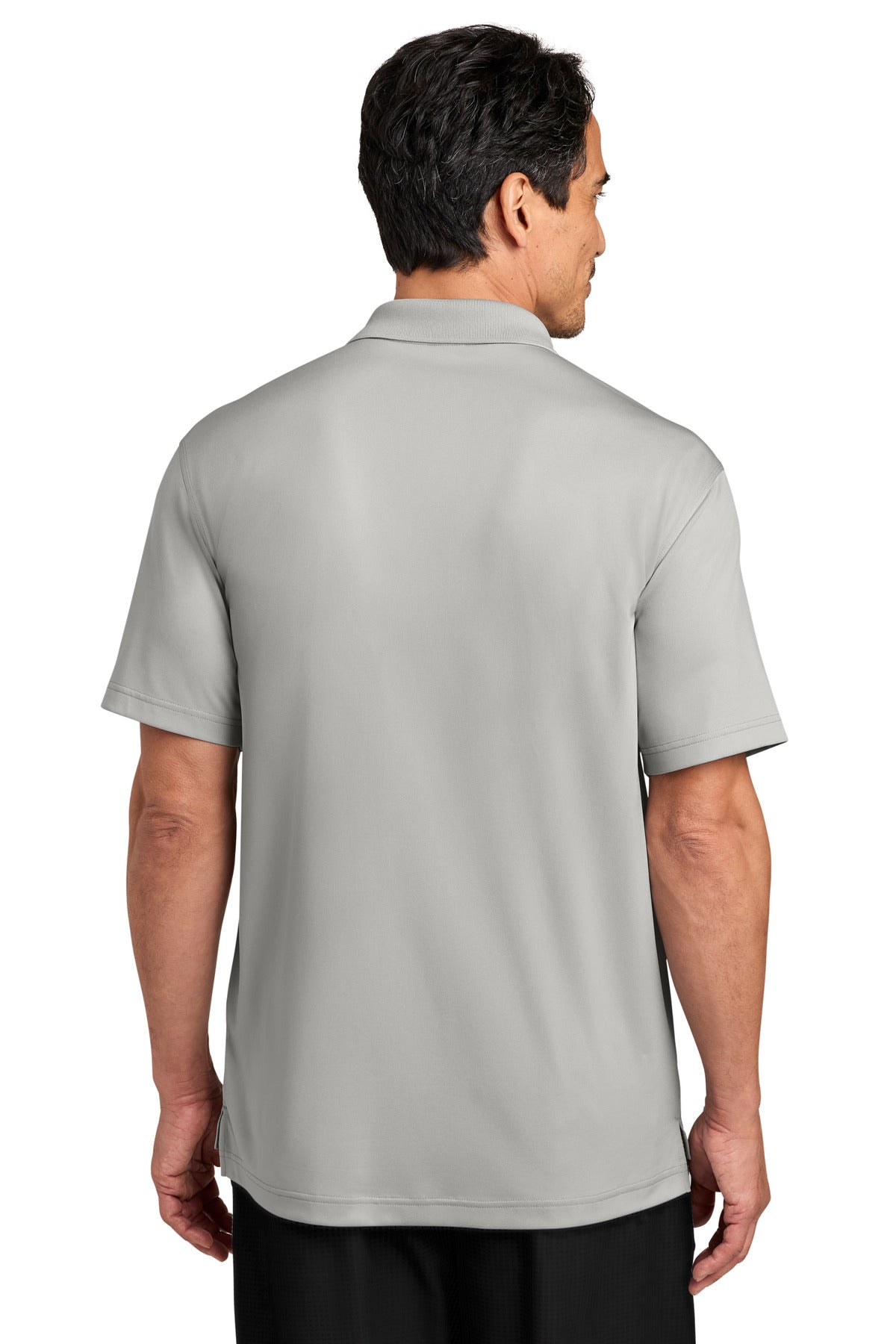 CornerStone Workwear Pro Gripper Polo CS454 - Light Grey - back