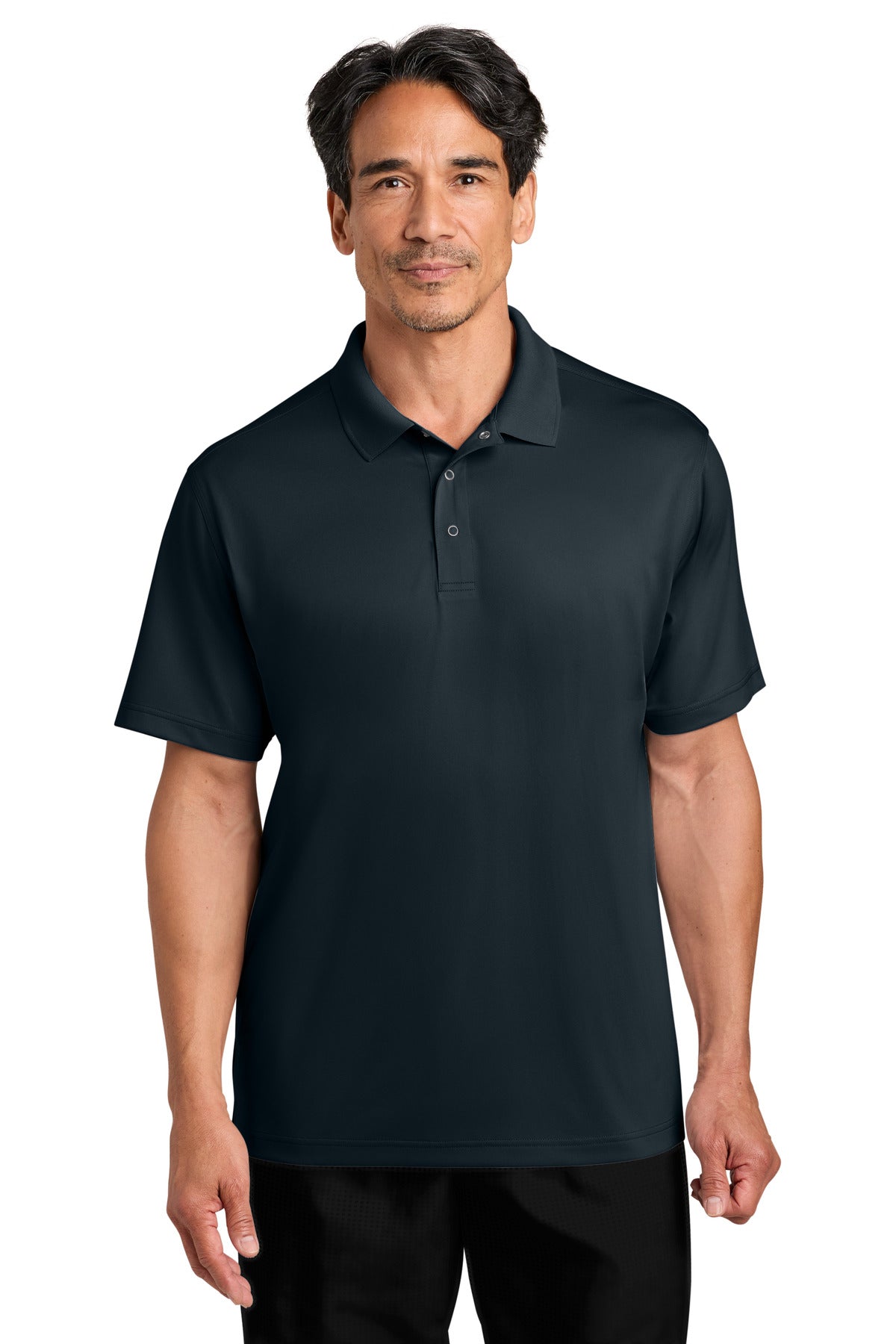 CornerStone Workwear Pro Gripper Polo CS454 - Navy - front