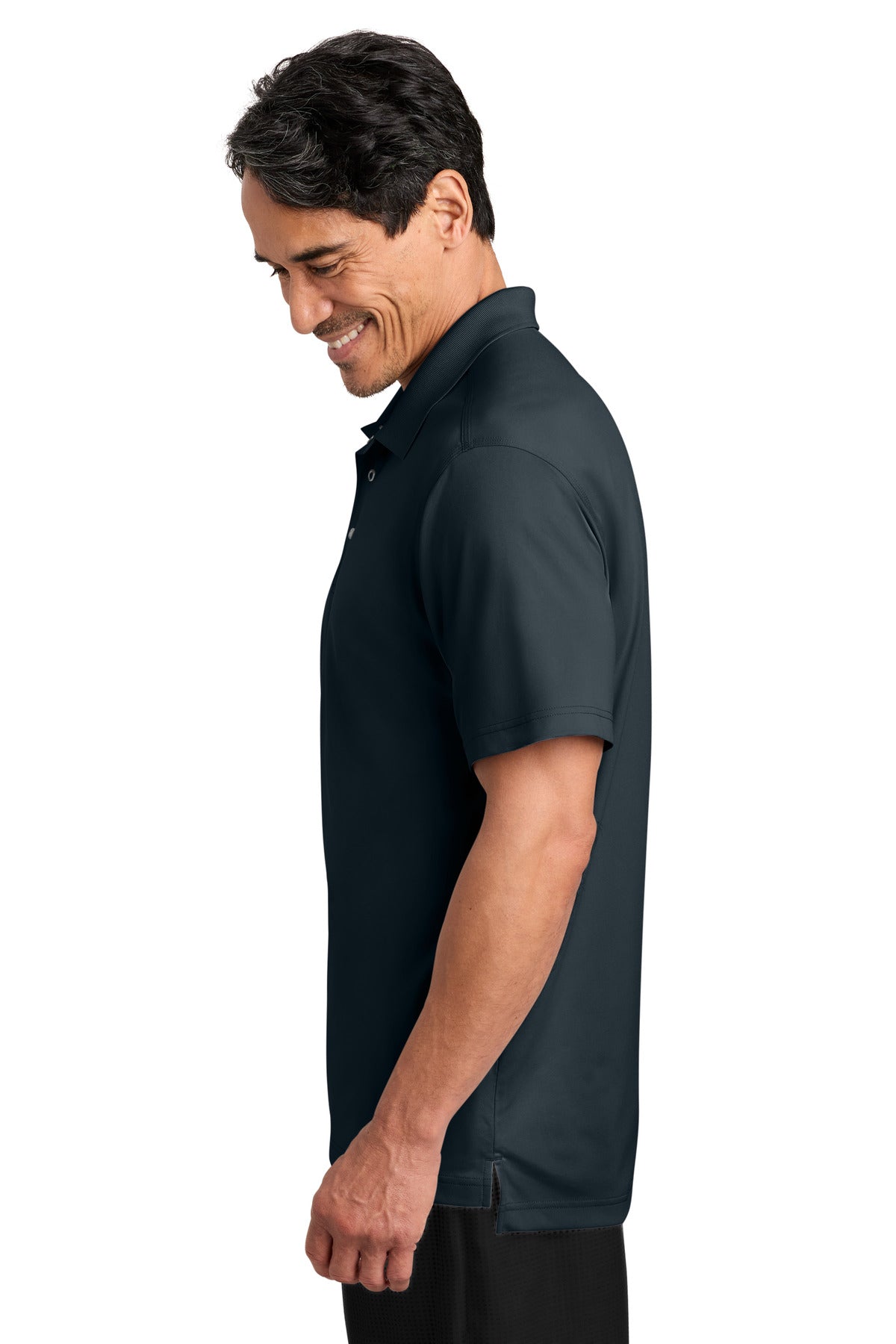 CornerStone Workwear Pro Gripper Polo CS454 - Navy - side
