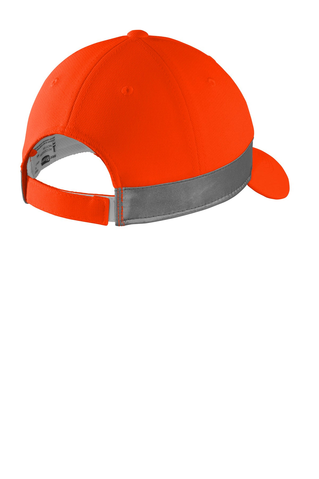 CornerStone ANSI 107 Safety Cap. CS802 - Safety Orange - back