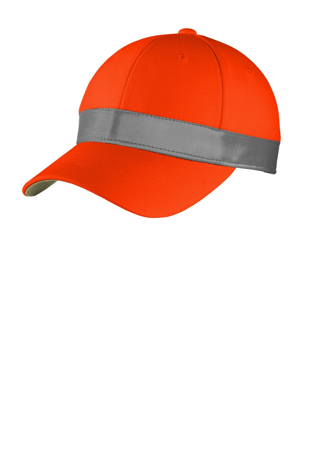CornerStone ANSI 107 Safety Cap. CS802 - Safety Orange - front