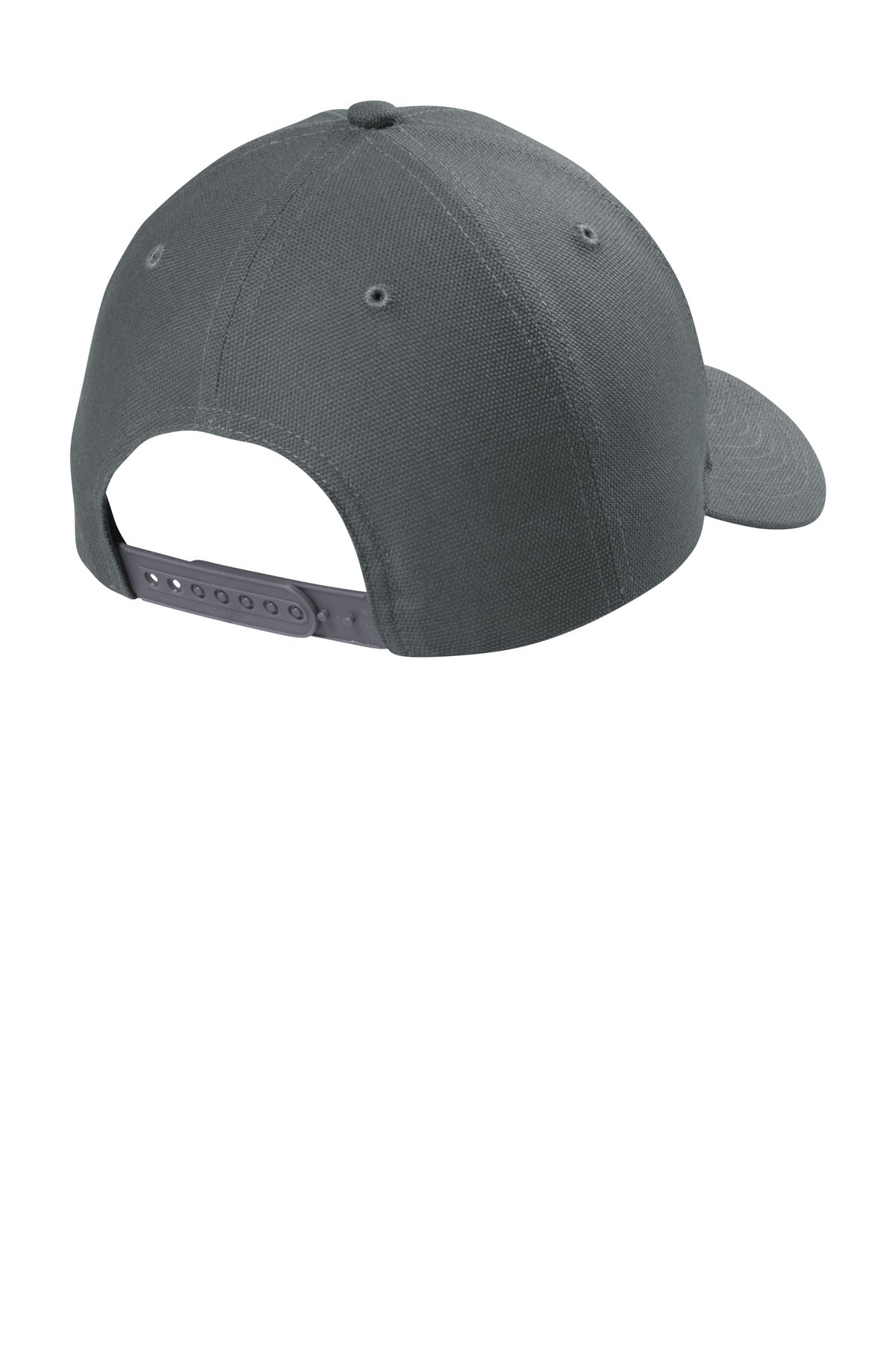 DISCONTINUED CornerStone Canvas Cap. CS810 - Charcoal - back