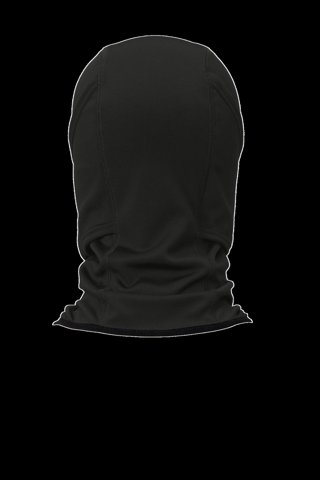 CornerStone Smooth Fleece Face Mask CS820 - Black - back