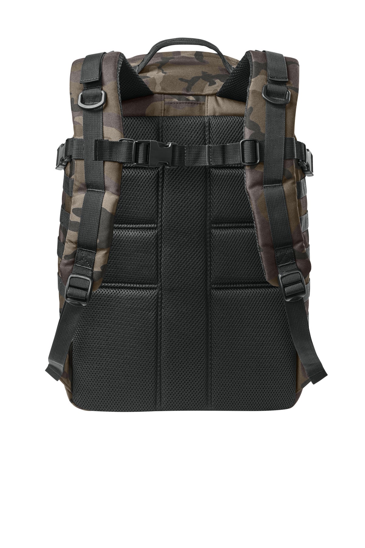 CornerStone Large Tactical Backpack CSB206 - Black Ink Camo - back