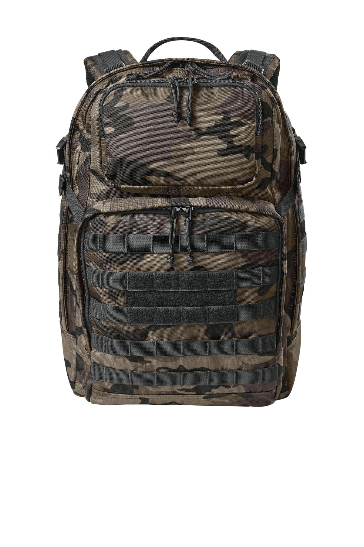 CornerStone Large Tactical Backpack CSB206 - Black Ink Camo - front