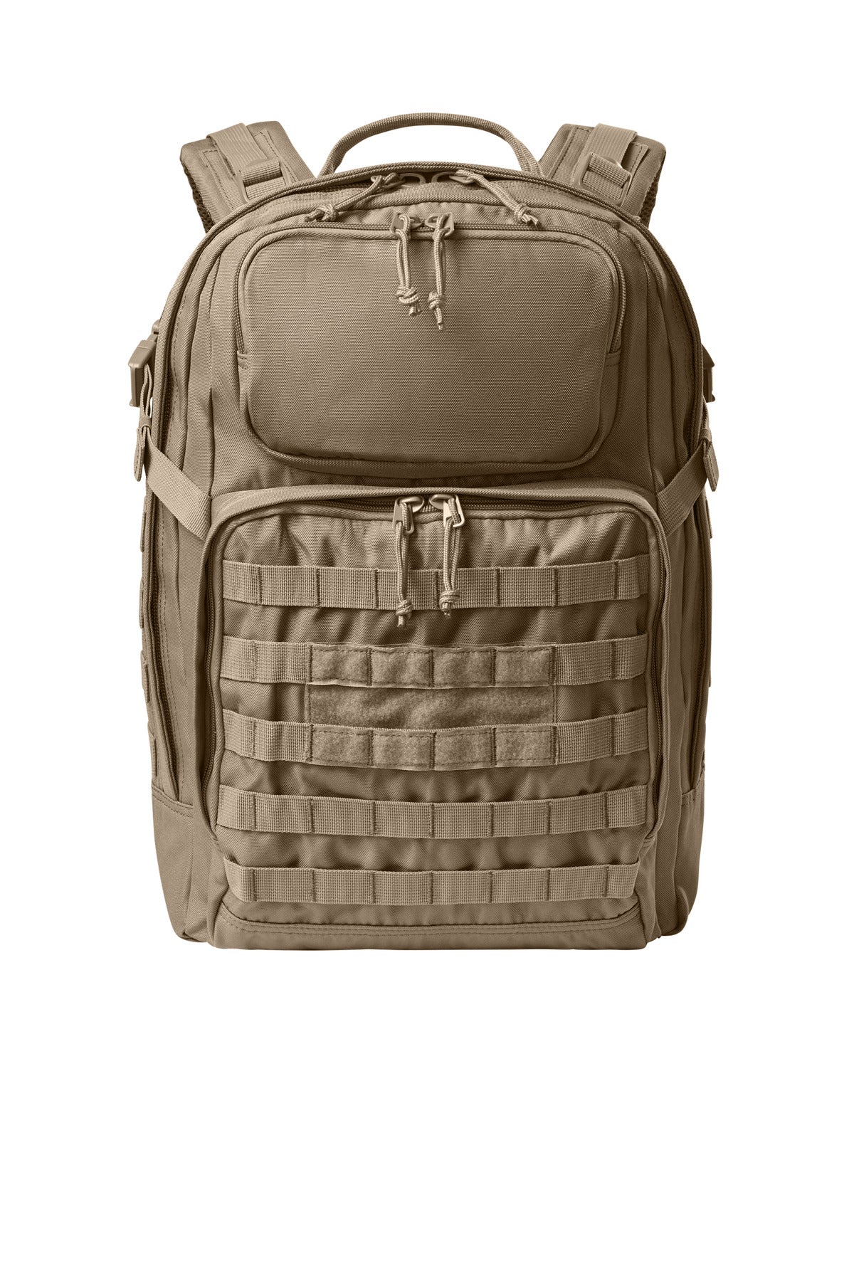 CornerStone Large Tactical Backpack CSB206 - Coyote Brown - front