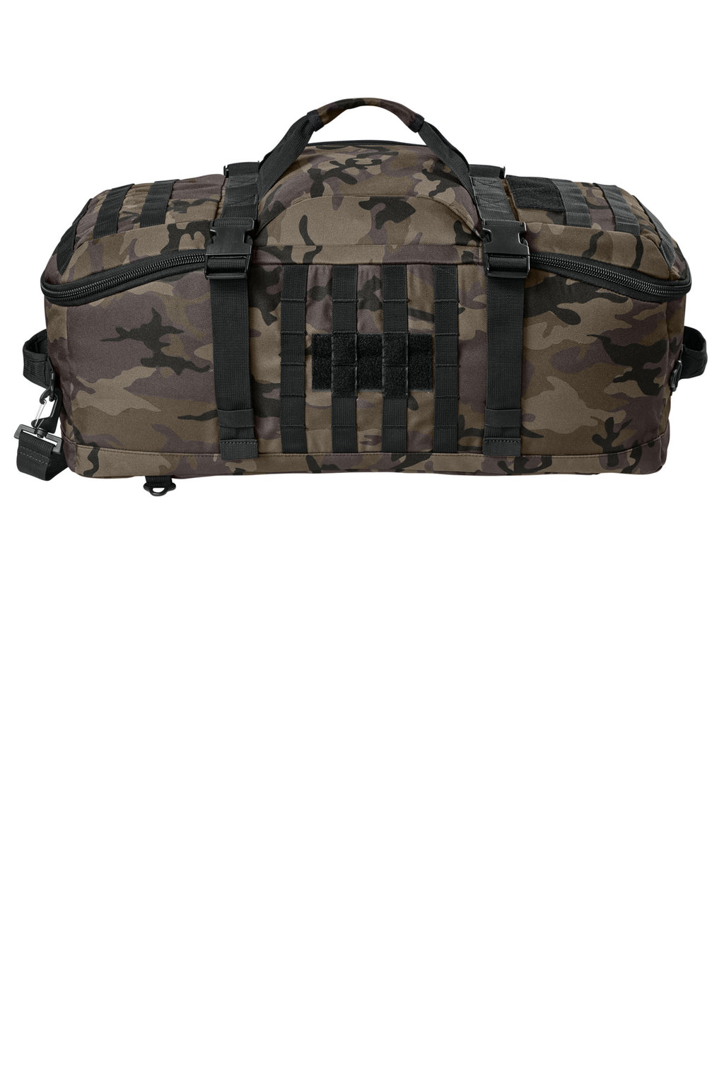 CornerStone Tactical Barrel Duffel CSB817 - Black Ink Camo - back