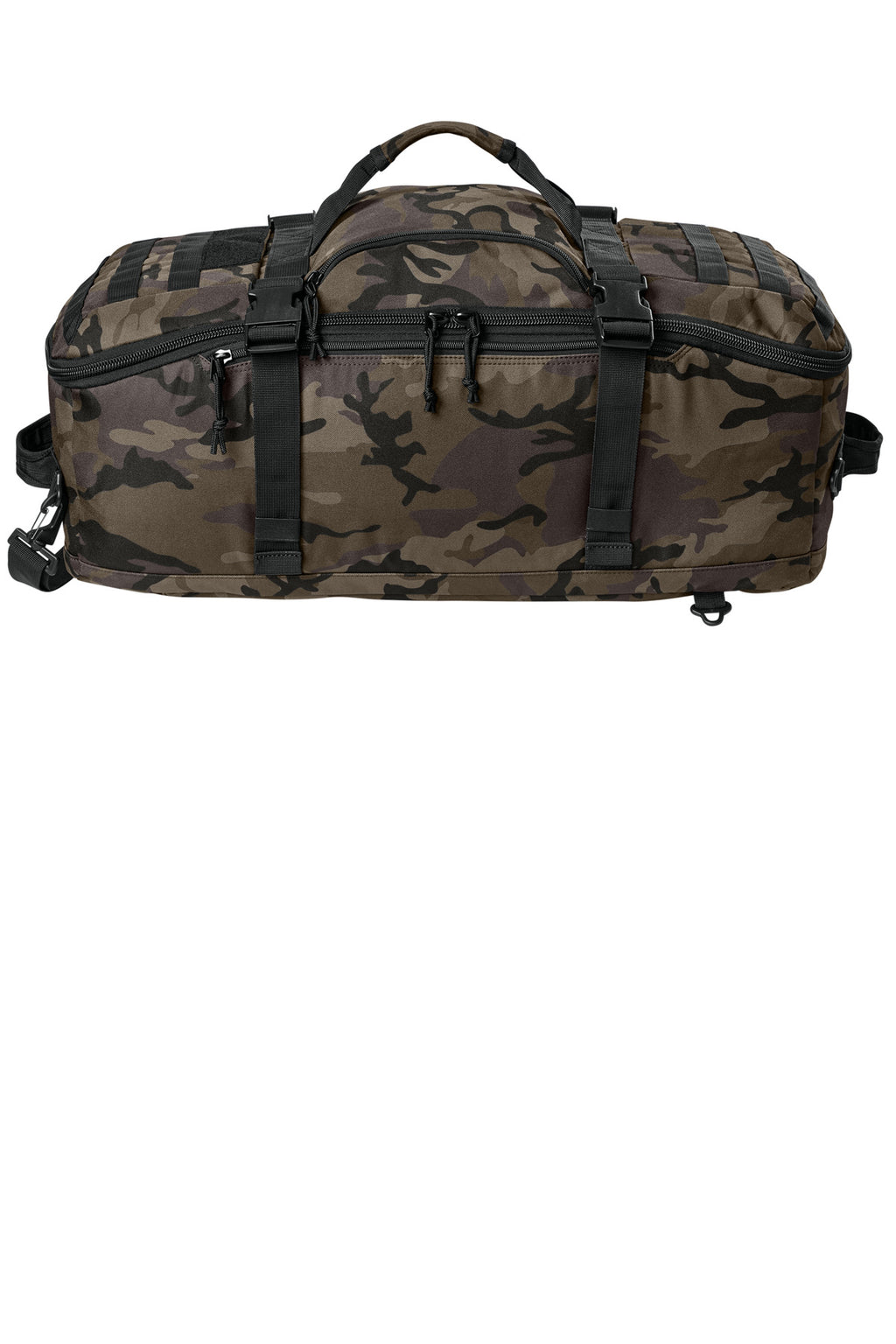 CornerStone Tactical Barrel Duffel CSB817 - Black Ink Camo - front