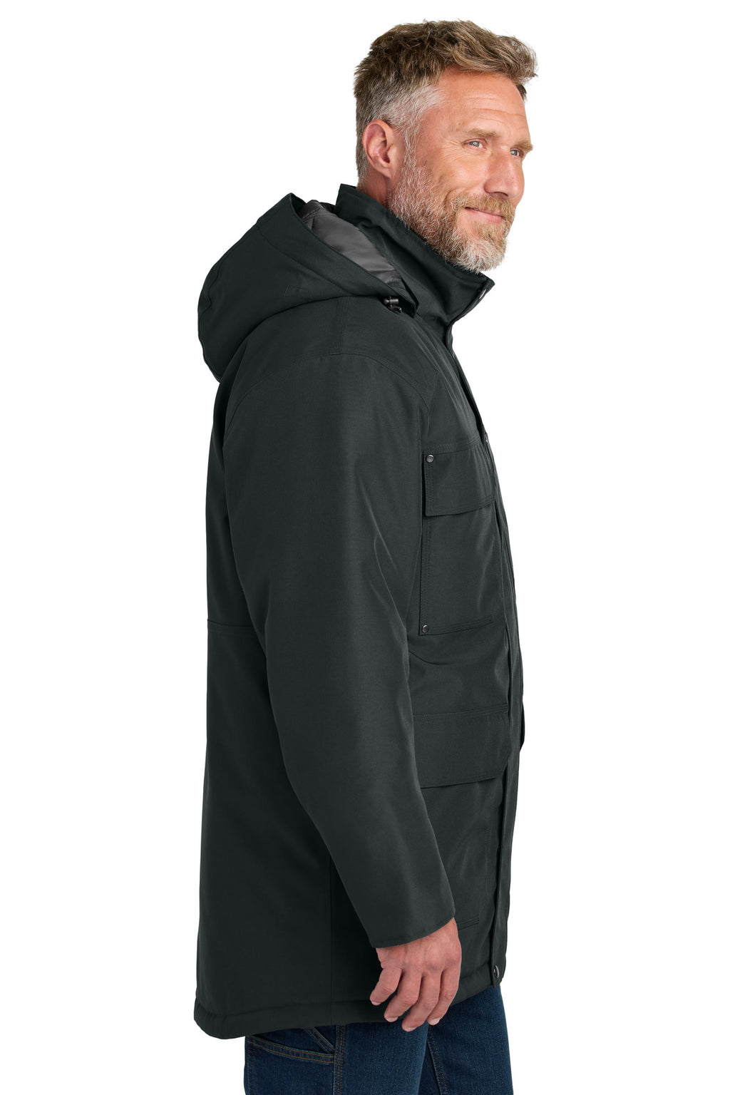 CornerStone Elements Insulated Parka CSJ10 - Black - side