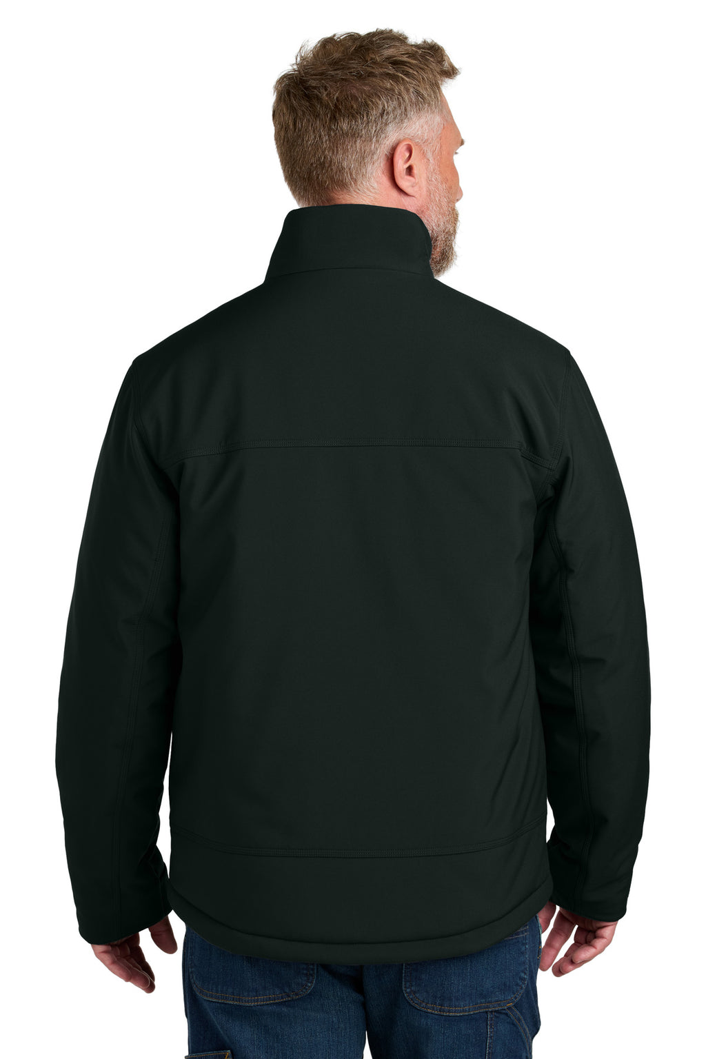 CornerStone Insulated Workwear Soft Shell CSJ75 - Black - back