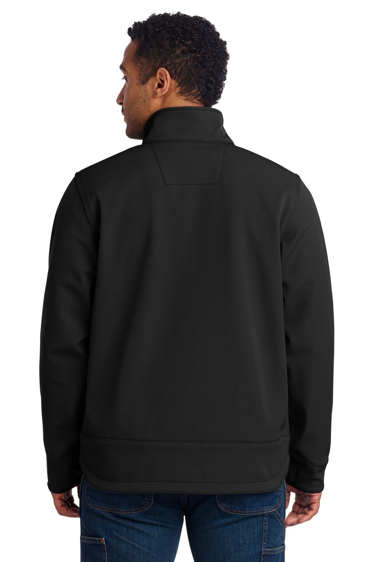 Carhartt Crowley Soft Shell Jacket. CT102199 - Black - back