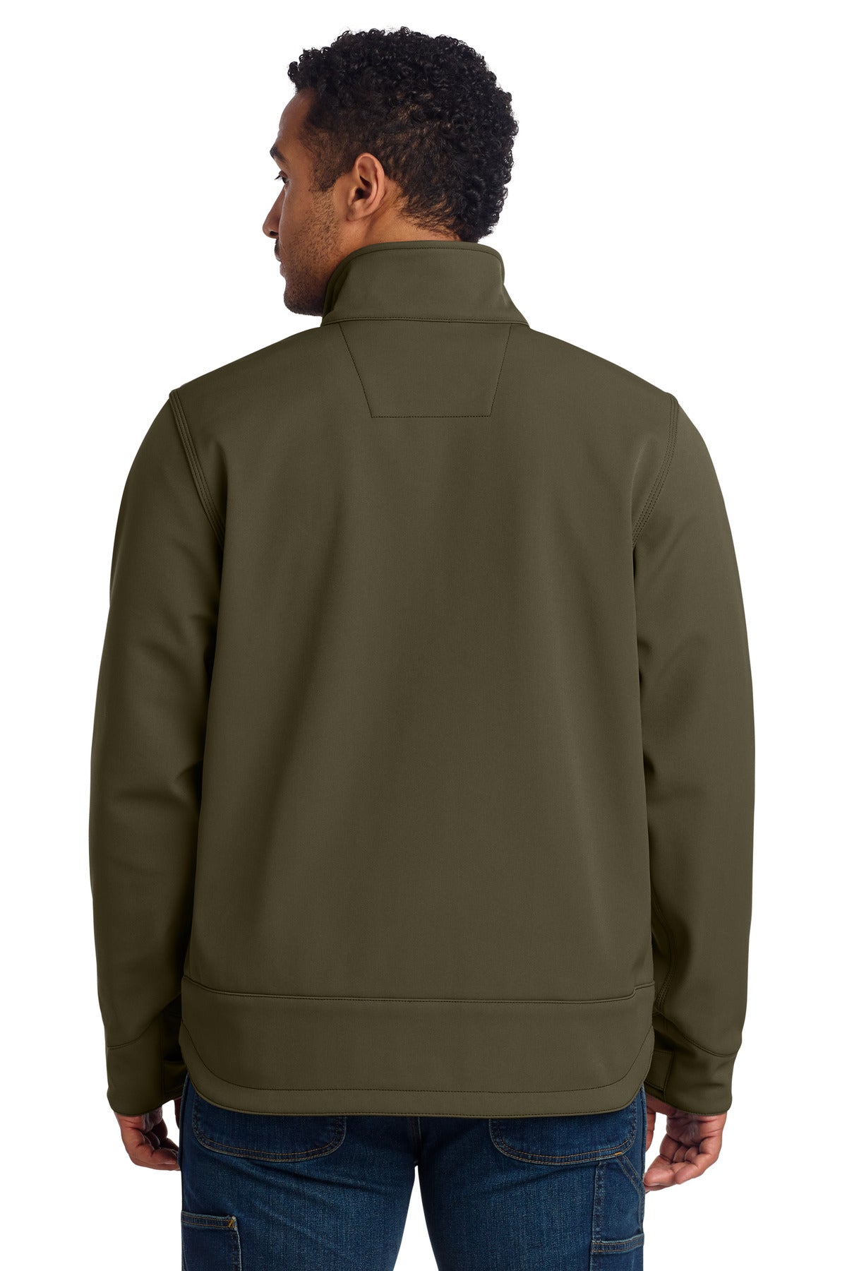 Carhartt Crowley Soft Shell Jacket. CT102199 - Moss - back