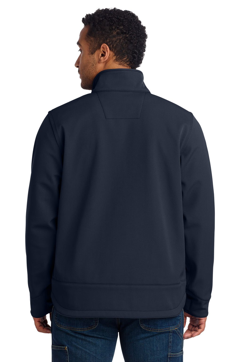 Carhartt Crowley Soft Shell Jacket. CT102199 - Navy - back