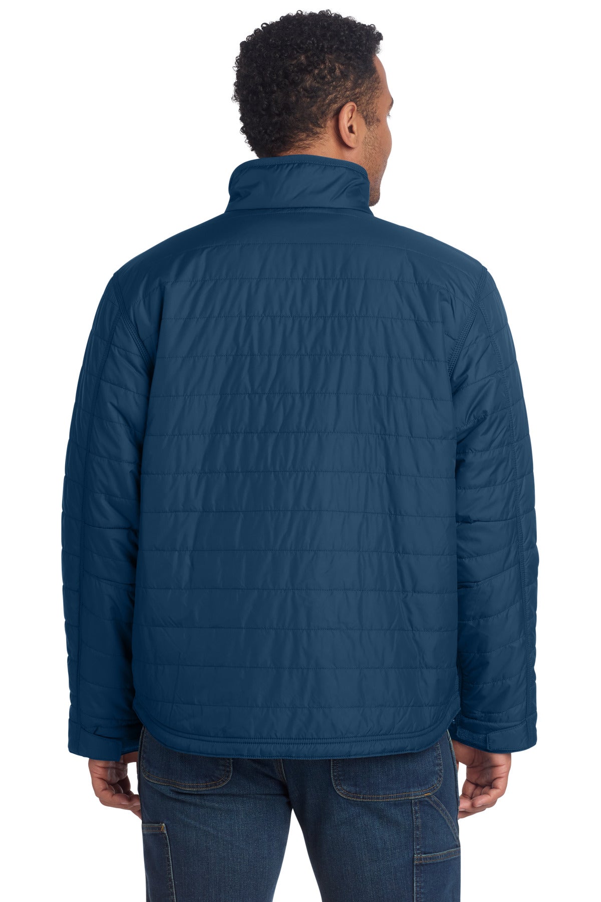 Carhartt Gilliam Jacket. CT102208 - Dark Blue - back