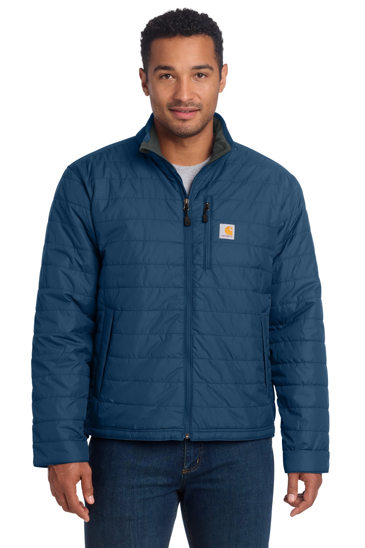 Carhartt Gilliam Jacket. CT102208 - Dark Blue - front