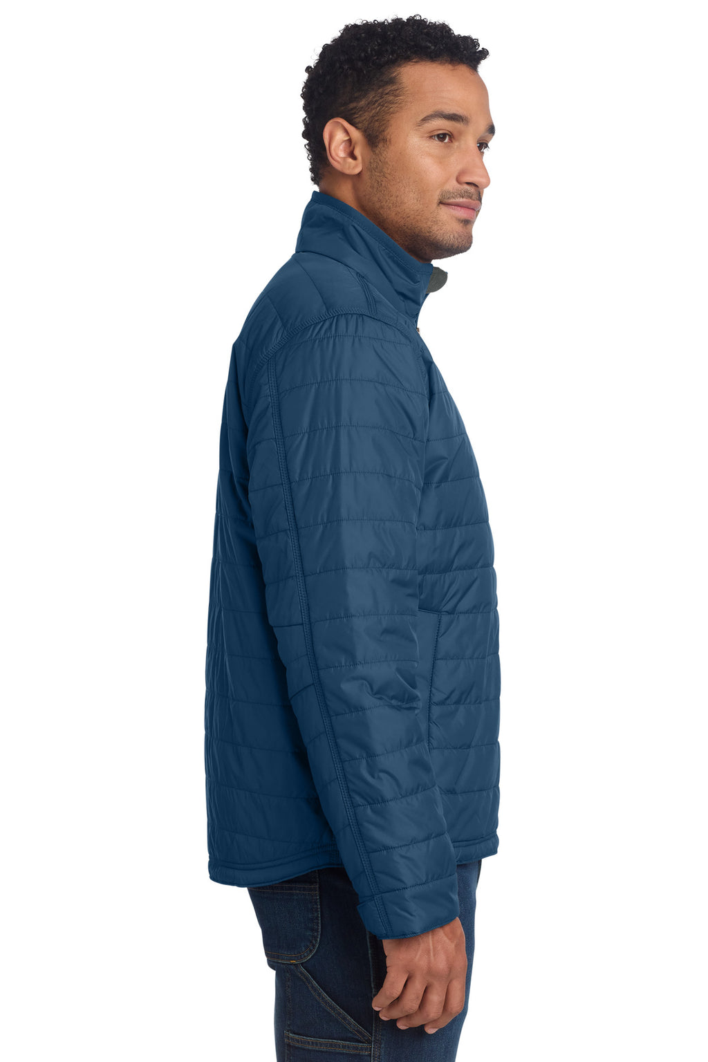 Carhartt Gilliam Jacket. CT102208 - Dark Blue - side