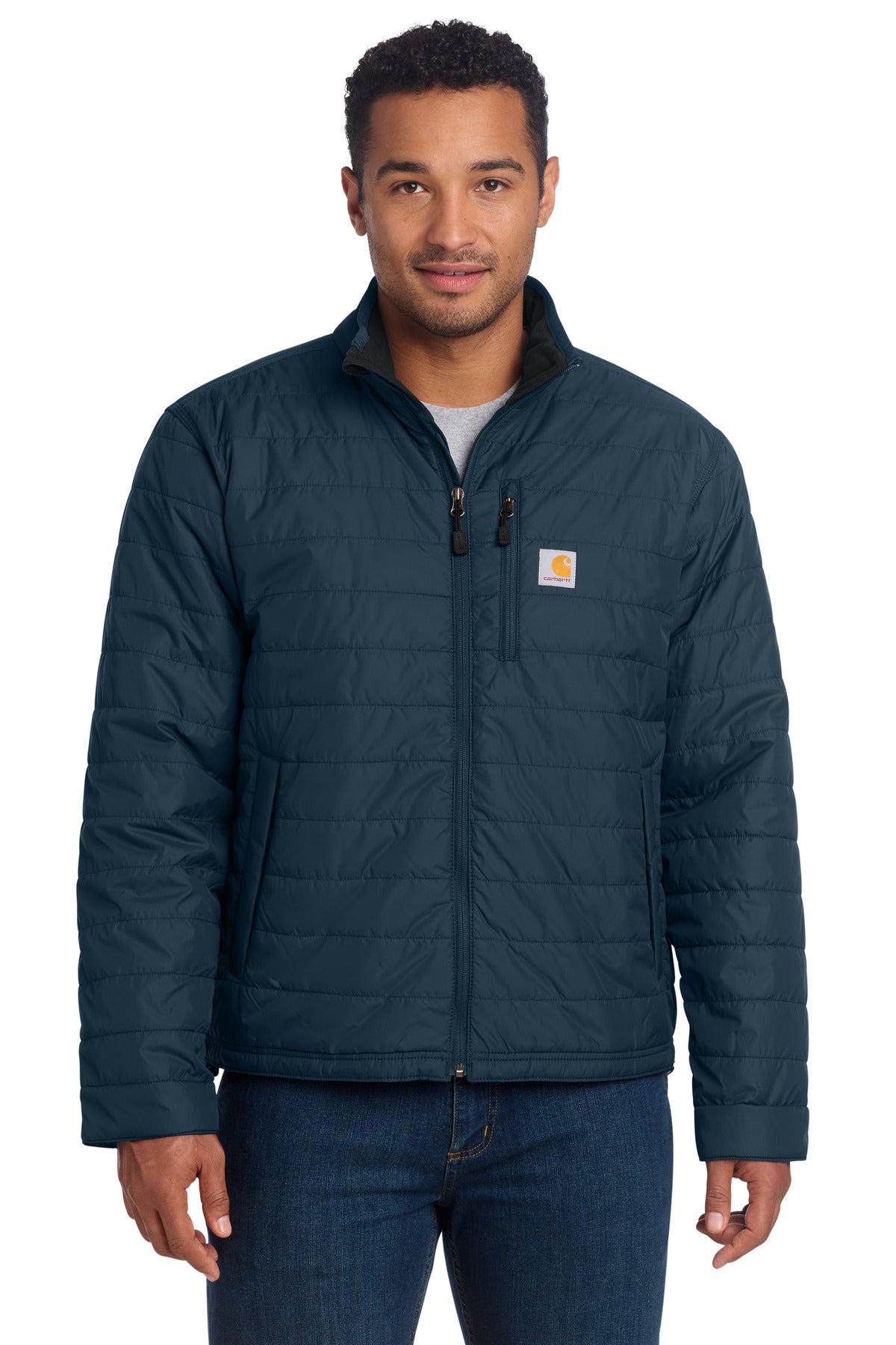 Carhartt Gilliam Jacket. CT102208 - Navy - front