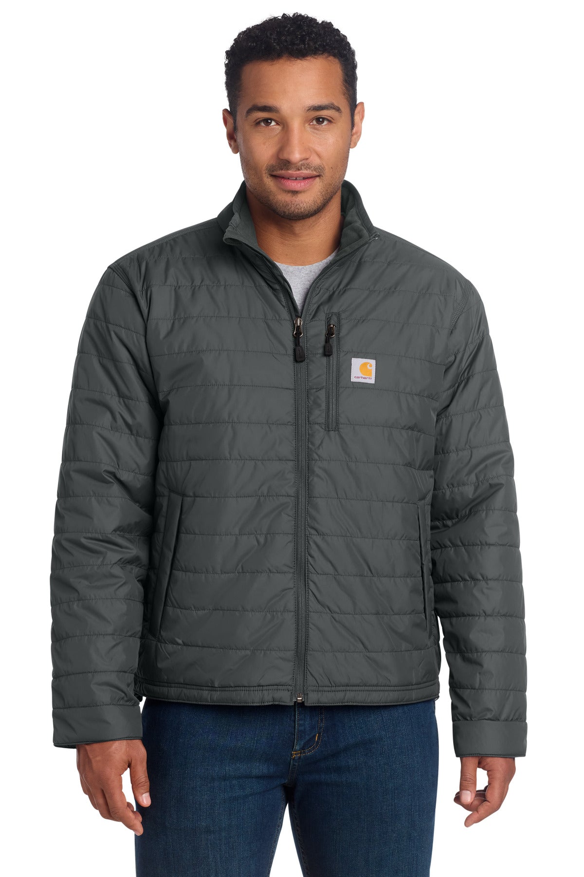 Carhartt Gilliam Jacket. CT102208 - Shadow Grey - front