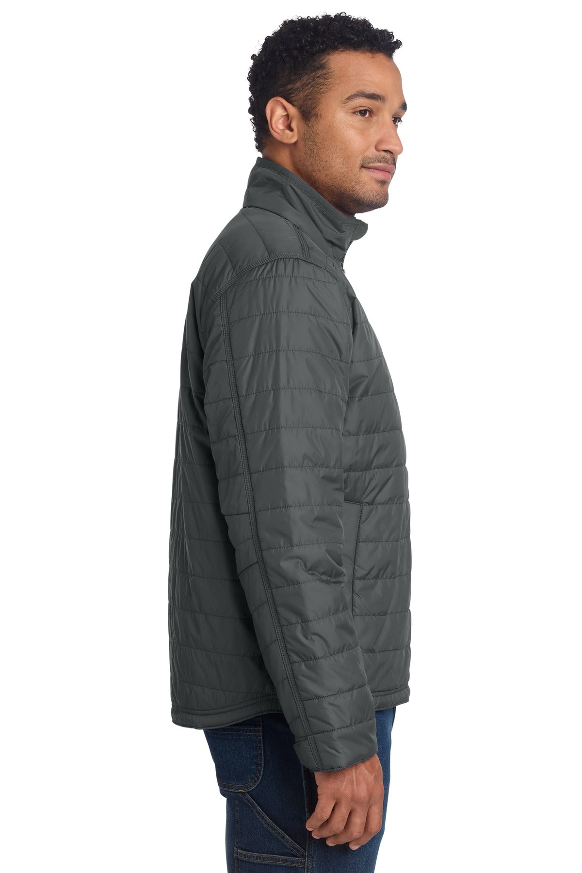 Carhartt Gilliam Jacket. CT102208 - Shadow Grey - side