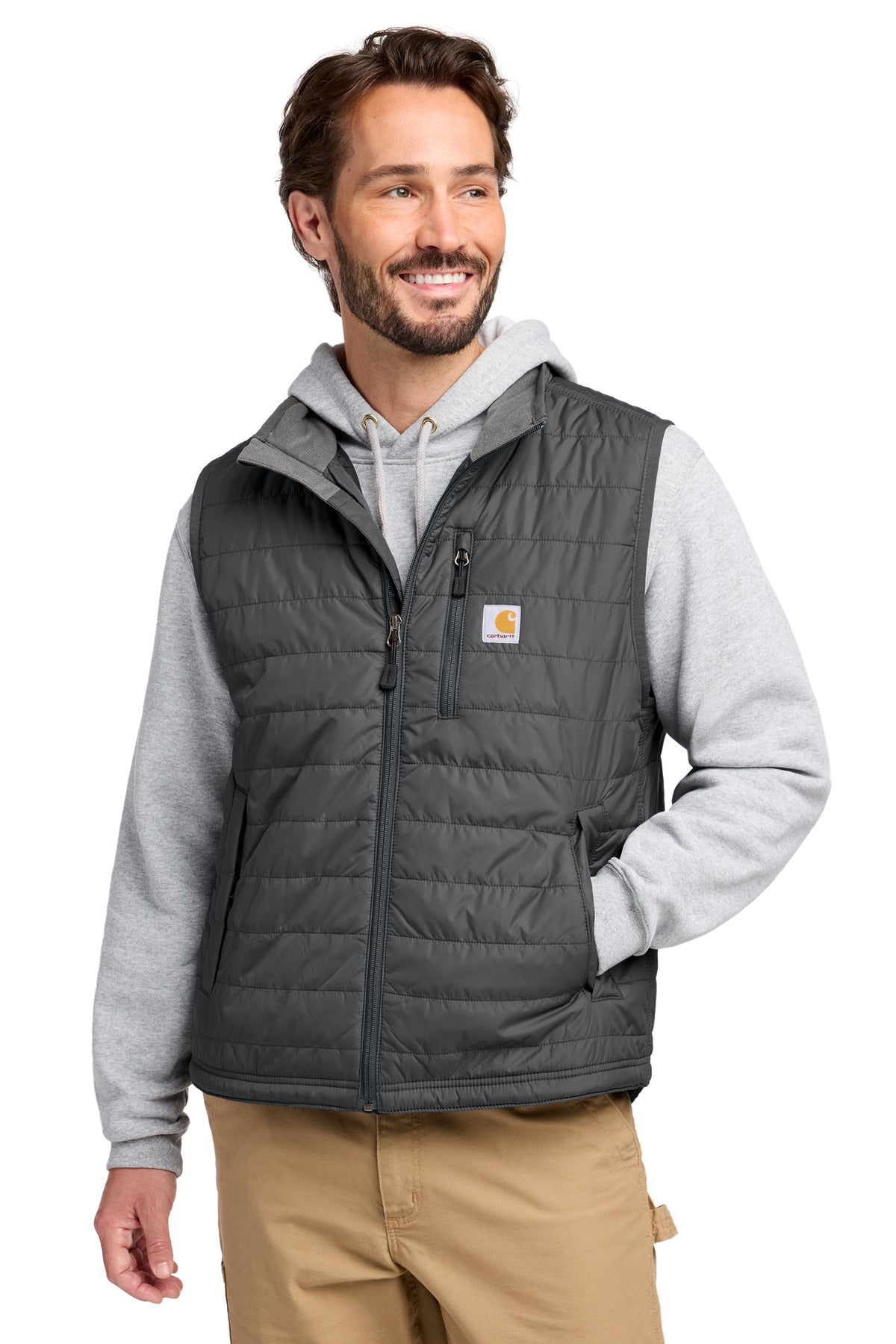 Carhartt Gilliam Vest CT102286 - Shadow Grey - front