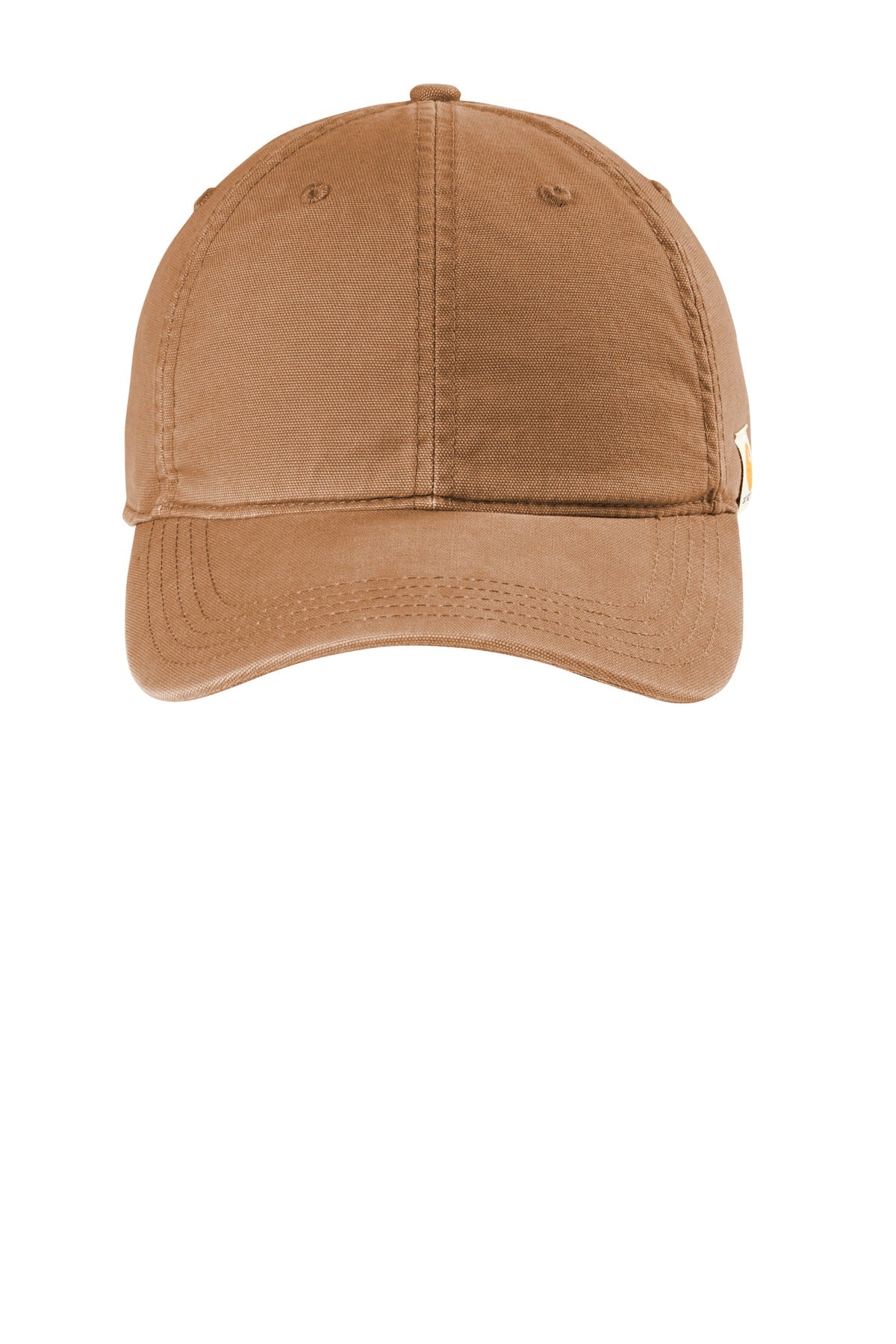 Carhartt Cotton Canvas Cap CT103938 - Carhartt Brown - front