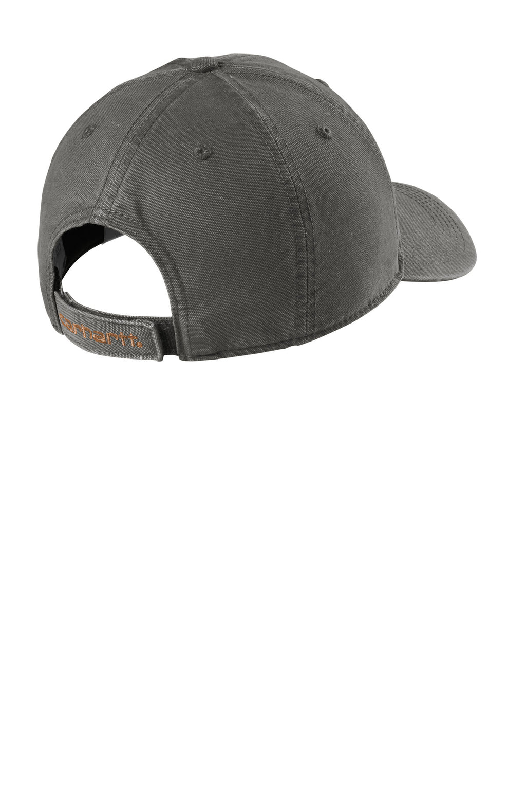 Carhartt Cotton Canvas Cap CT103938 - Gravel - back