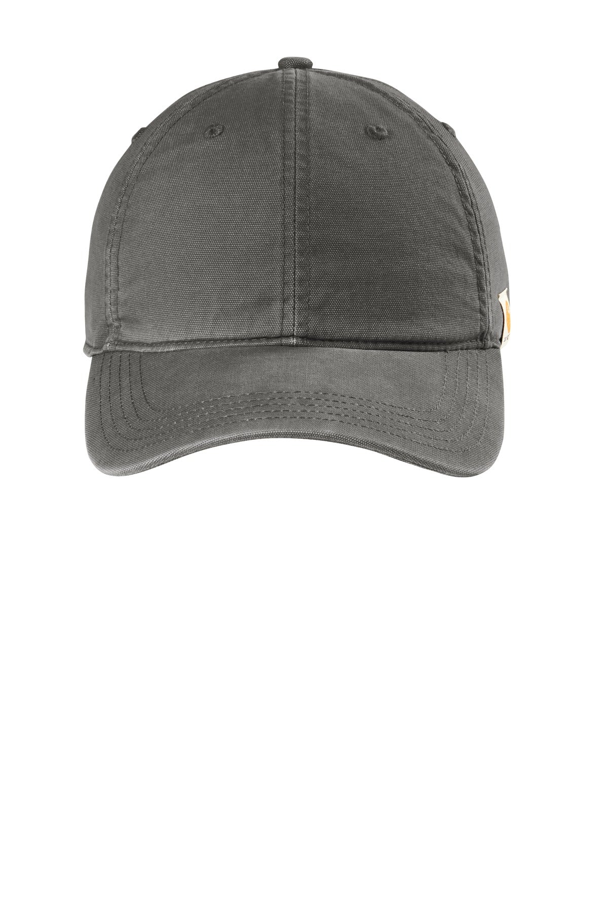 Carhartt Cotton Canvas Cap CT103938 - Gravel - front