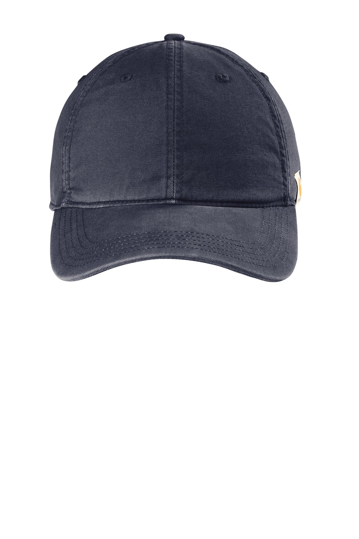 Carhartt Cotton Canvas Cap CT103938 - Navy - front