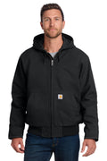 Carhartt Washed Duck Active Jac. CT104050 - Black - front