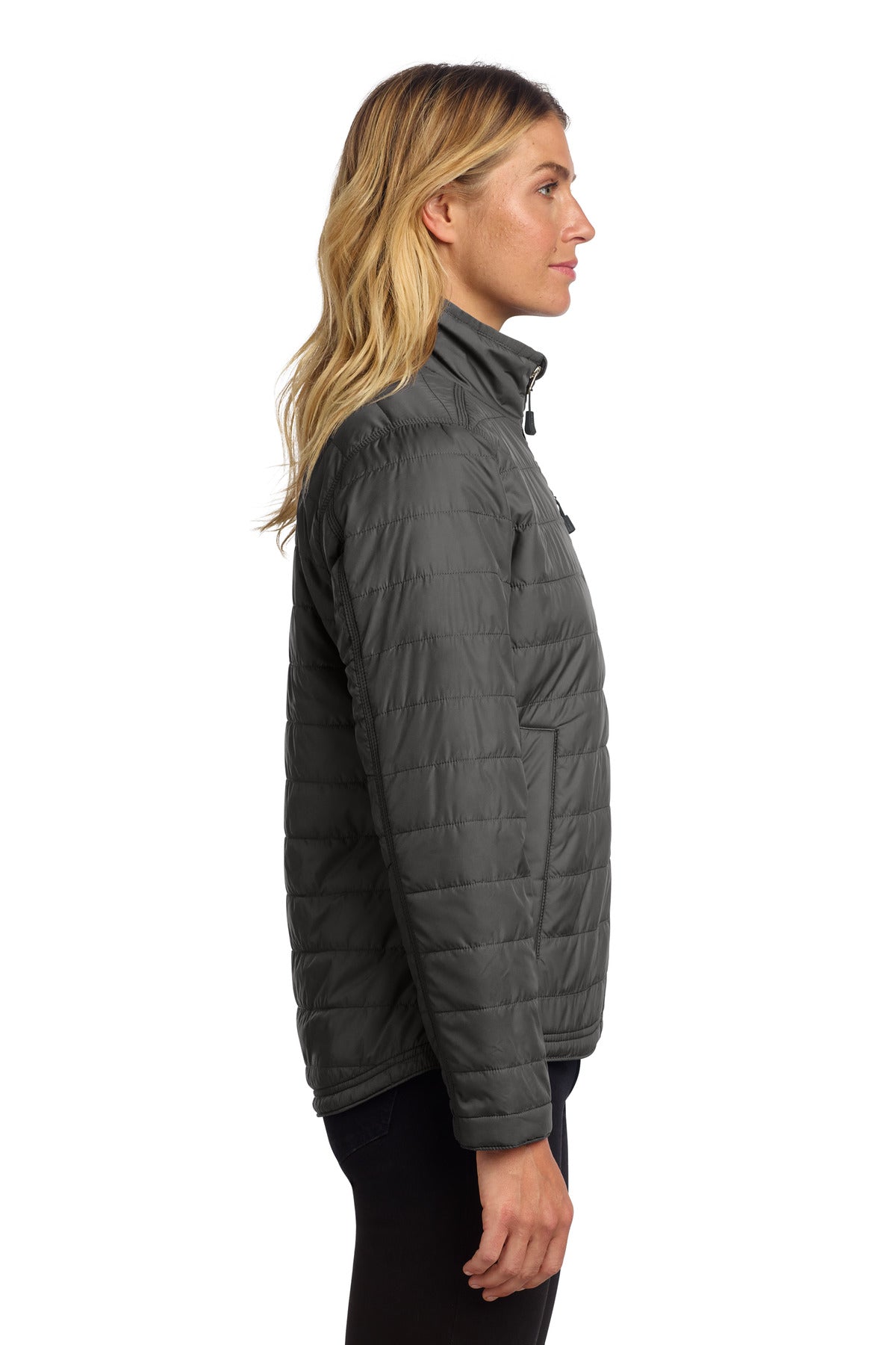 Carhartt Women's Gilliam Jacket CT104314 - Shadow Grey - side