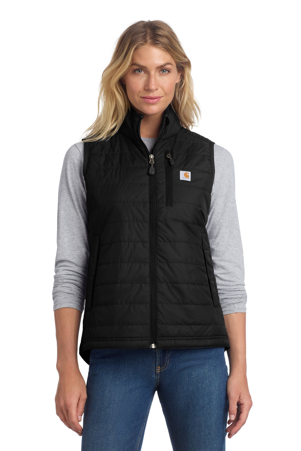 Carhartt Women's Gilliam Vest CT104315 - Black - front