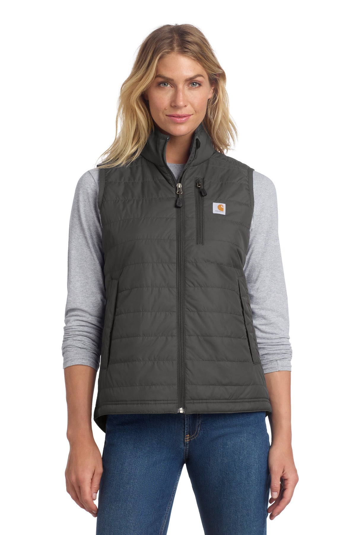 Carhartt Women's Gilliam Vest CT104315 - Shadow Grey - front
