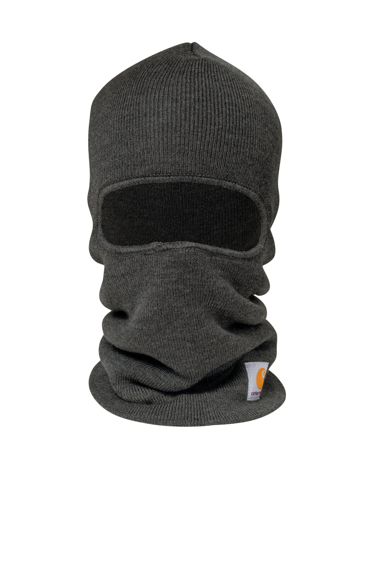 Carhartt Knit Insulated Face Mask CT104485 - Coal Heather - front