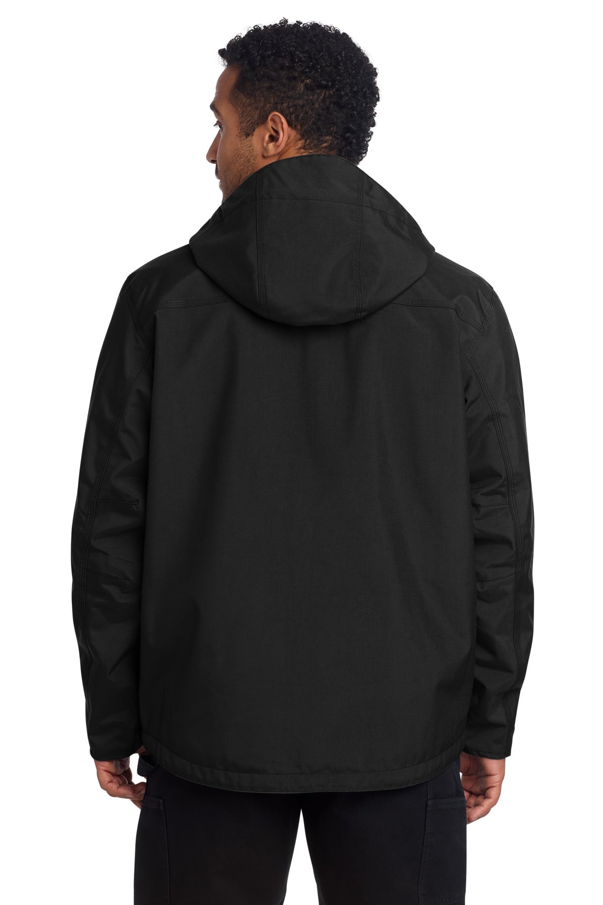 Carhartt Storm Defender Shoreline Jacket CT104670 - Black - back