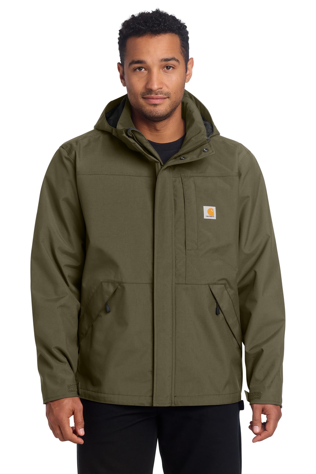 Carhartt Storm Defender Shoreline Jacket CT104670 - Moss - front