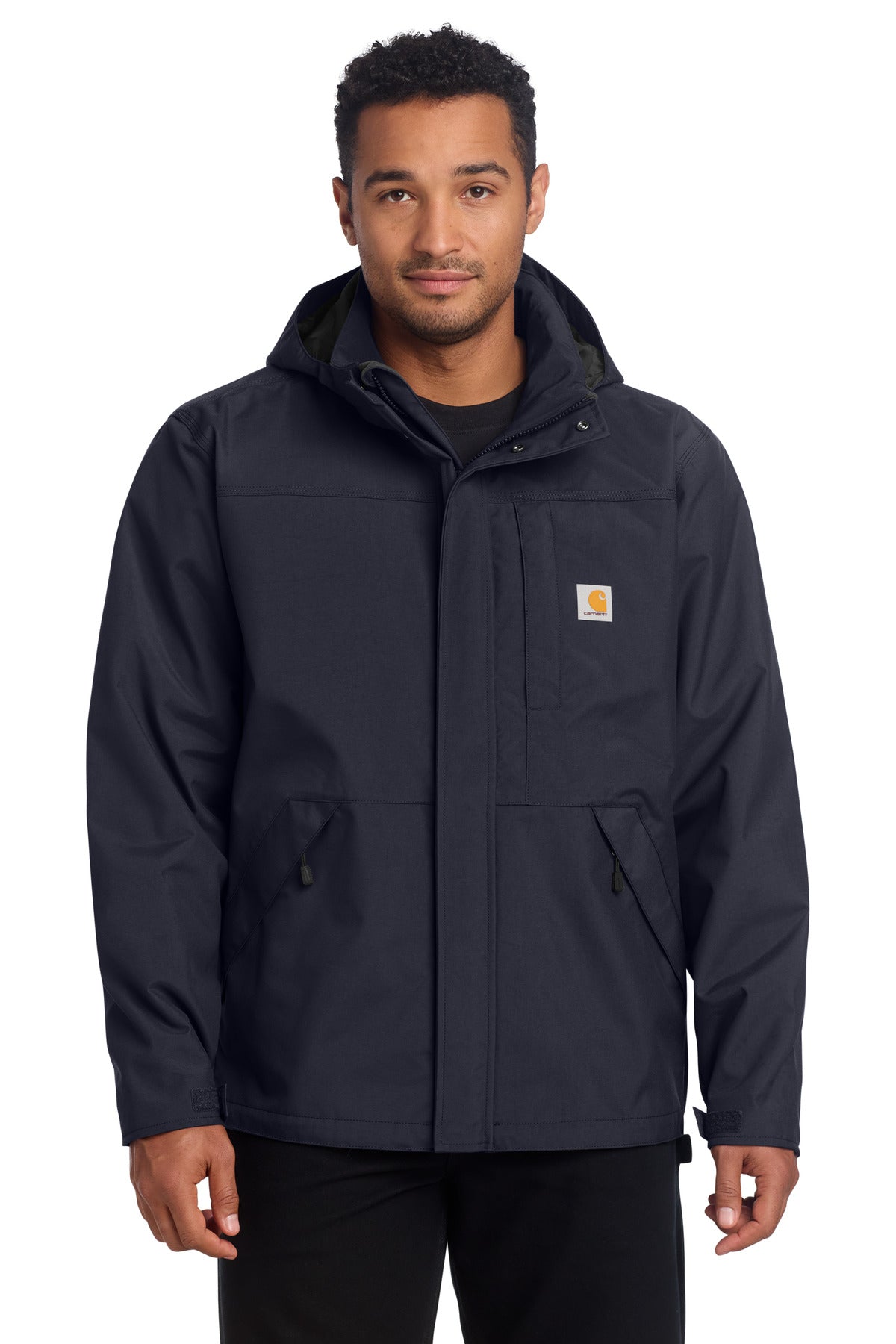Carhartt Storm Defender Shoreline Jacket CT104670 - Navy - front