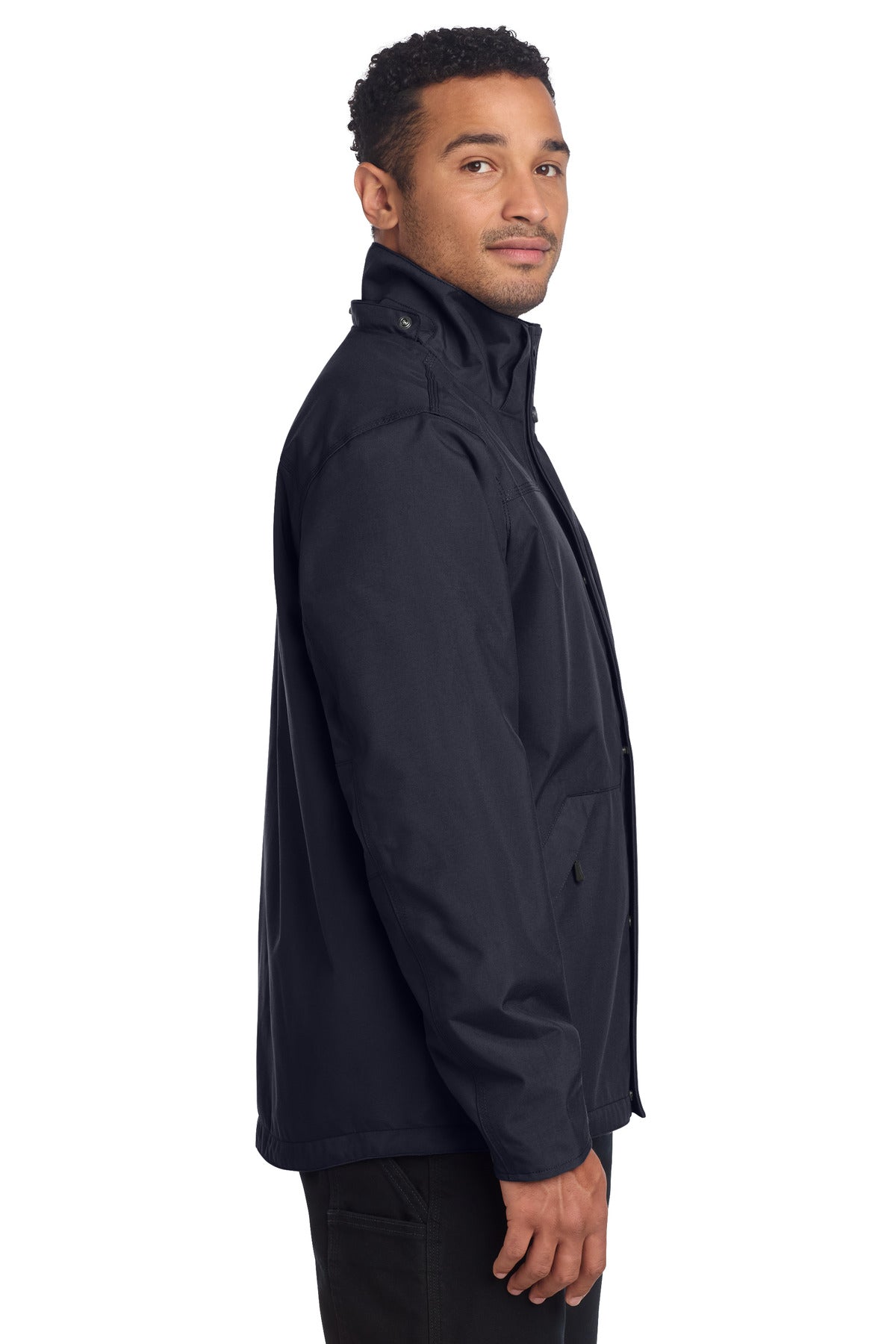 Carhartt Storm Defender Shoreline Jacket CT104670 - Navy - side