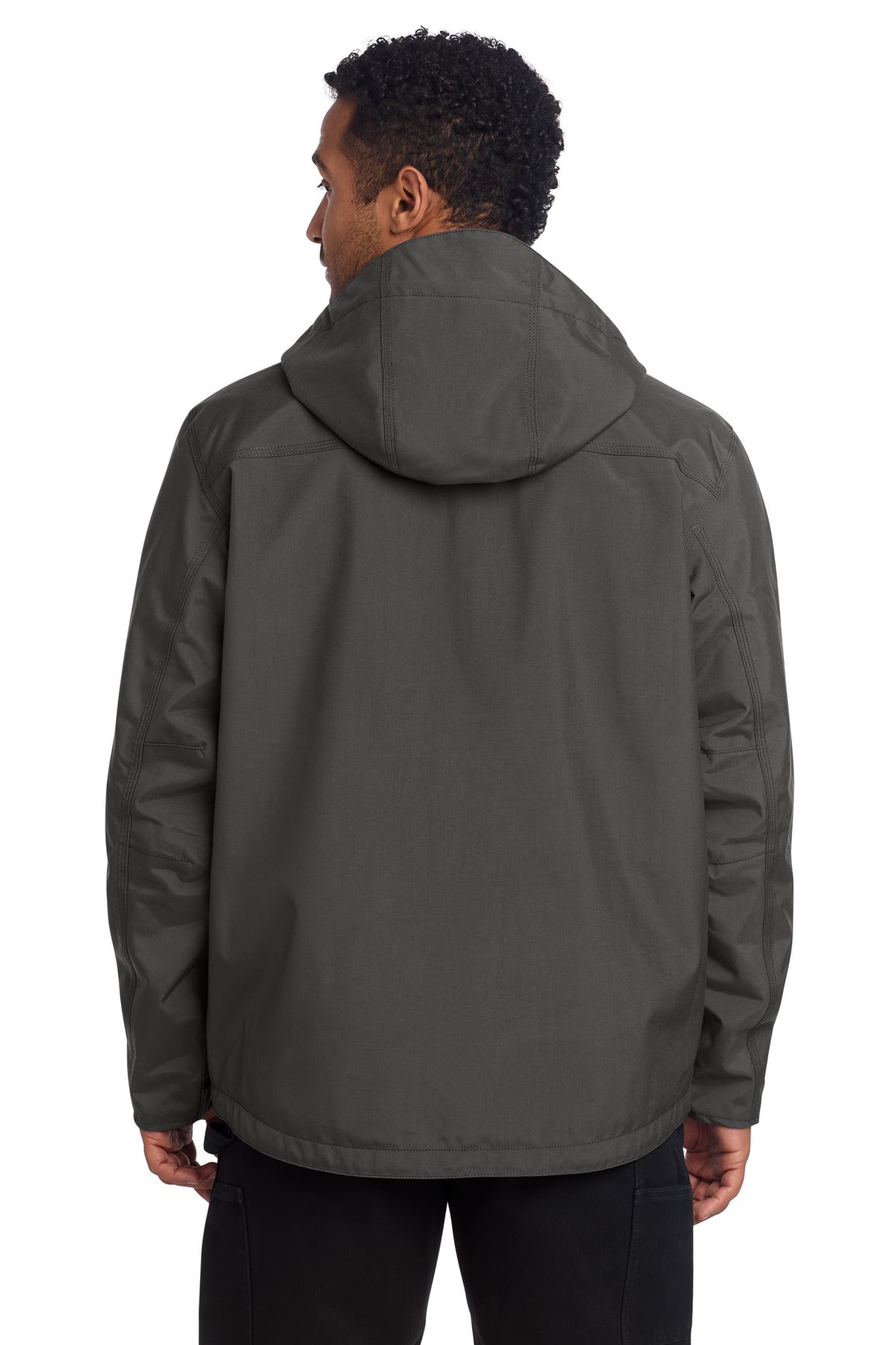 Carhartt Storm Defender Shoreline Jacket CT104670 - Shadow Grey - back