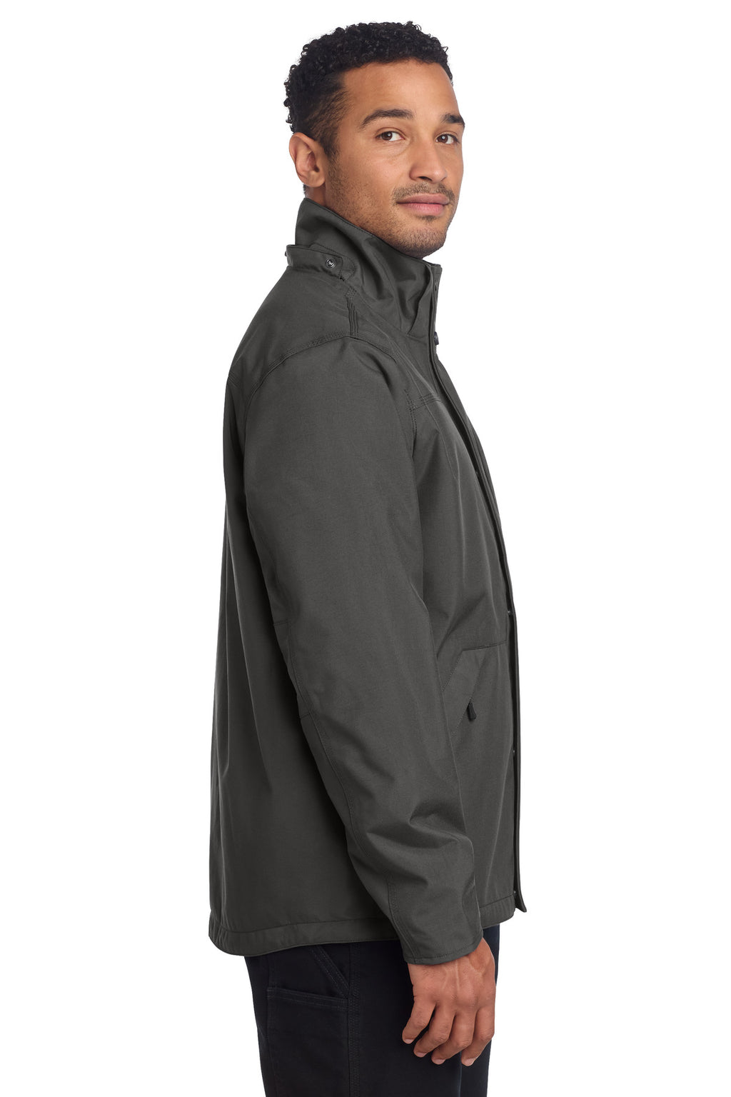 Carhartt Storm Defender Shoreline Jacket CT104670 - Shadow Grey - side