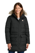Carhartt Women's Montana Insulated Hooded Coat CT105456 - Black - front