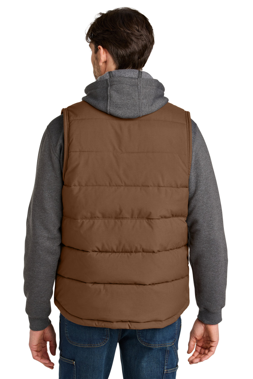 Carhartt Montana Insulated Vest CT105475 - Red Duck Brown - back