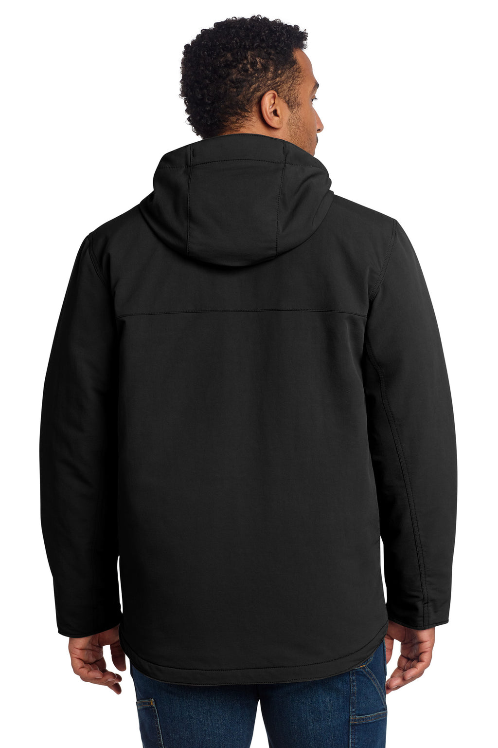 Carhartt Super Dux Insulated Hooded Coat CT105533 - Black - back