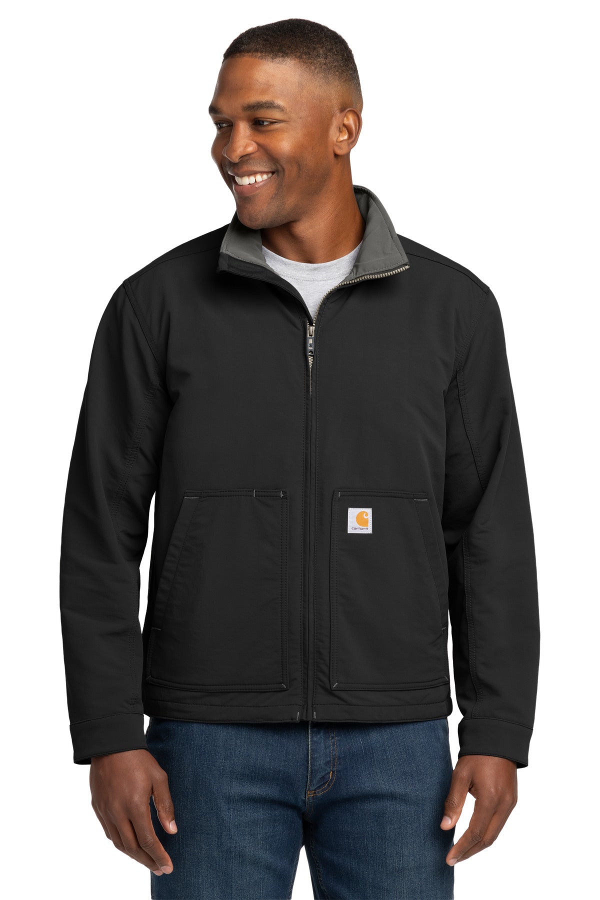 Carhartt Super Dux Soft Shell Jacket CT105534 - Black - front